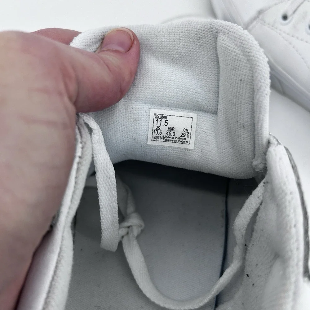 Vans minimalist white
